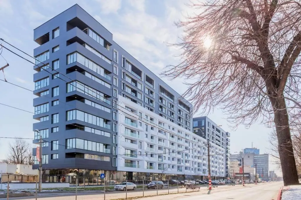 Sunset View Modern Apartment Close To Everything Bukarest