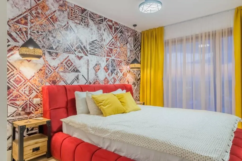 Sunset View Modern Apartment Close To Everything Bucharest
